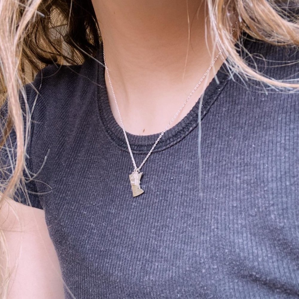 Minnesota charm necklace